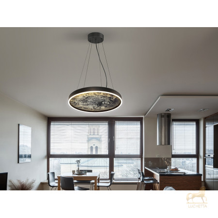 Подвесной светильник Stone CCT- черный LED 60D Подвесной светильник Stone CCT- черный LED 60D