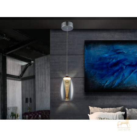 Подвесной светильник Nebula 1L LED хром Подвесной светильник Nebula 1L LED хром