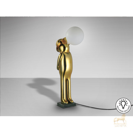 Торшер Mr Bubble 1L - золотой Торшер Mr Bubble 1L - золотой