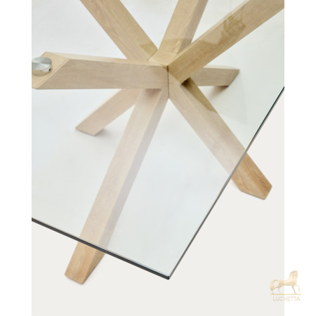 Обеденный стол Arya 180x100 стекло Обеденный стол Arya 180x100 стекло