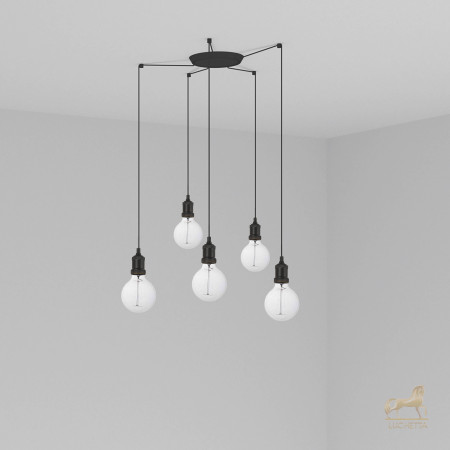 Люстра Art 5L черная Люстра Art 5L черная