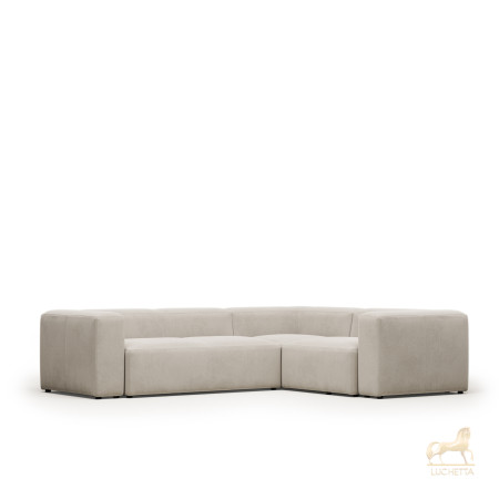 Угловой 3-х местный диван Blok 290 x 230 cm бежевый Угловой 3-х местный диван Blok 290 x 230 cm бежевый