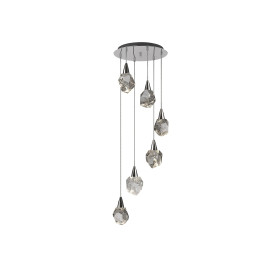 Люстра Aquaria 6L хром