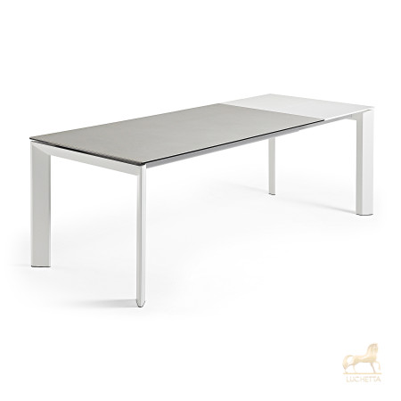 ATTA Стол 140 (200) x90 белый, керамика ATTA Стол 140 (200) x90 белый, керамика