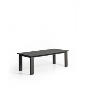 Раздвижной уличный стол Livorno из графитового алюминия, 233(350) x 100 см