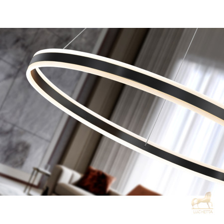 Подвесной светильник Helia Ø100 LED черный матовый Подвесной светильник Helia Ø100 LED черный матовый