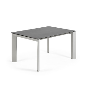Стол Atta140 (200) x90 серый керамика