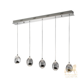Подвесной светильник Rocio LED 5L хром