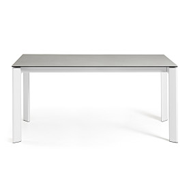 ATTA Стол 140 (200) x90 белый, керамика