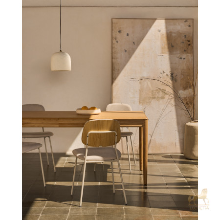 Раздвижной стол Lenon из натурального массива дуба и шпона 160(240)x90 Раздвижной стол Lenon из натурального массива дуба и шпона 160(240)x90