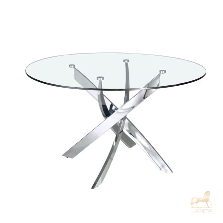 Стол обеденный F2133 /1061 стеклянный Ø110 Стол обеденный F2133 /1061 стеклянный Ø110