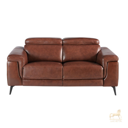 Диван 2-х местный 5319-2P-M1595 /6116 с реклайнером коричневый Диван 2-х местный 5319-2P-M1595 /6116 с реклайнером коричневый