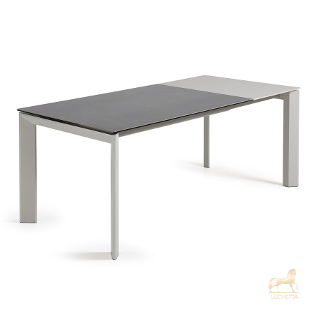 Стол Atta140 (200) x90 серый керамика Стол Atta140 (200) x90 серый керамика