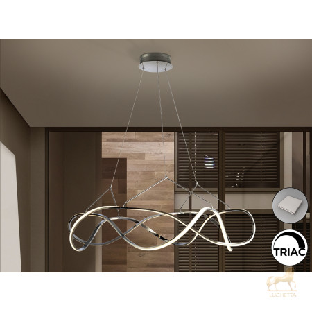 Подвесной светильник Molly LED хром DIM Подвесной светильник Molly LED хром DIM