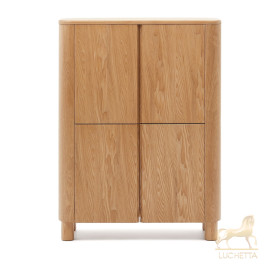 Высокий буфет Salaya из ясеневой фанеры 100 x 134 см