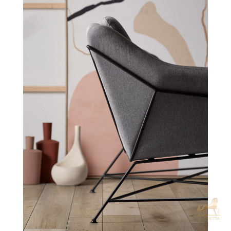 Диван Brida графитовый 128 см Диван Brida графитовый 128 см