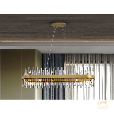 Grace Люстра 28L золотая овальная Grace Люстра 28L золотая овальная
