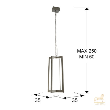 Подвес Kuma LED сталь Подвес Kuma LED сталь