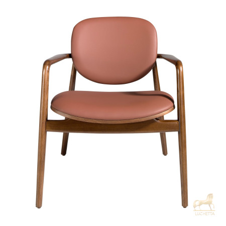 Обеденный стул 4118/LC19030 с обивкой из экокожи Обеденный стул 4118/LC19030 с обивкой из экокожи