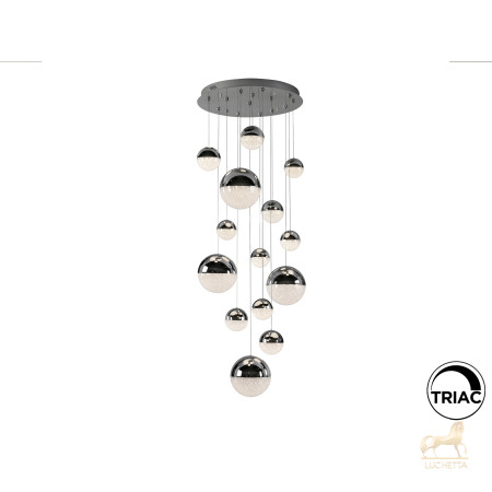 Люстра Sphere 14L хромированная D60 DIMABLE Люстра Sphere 14L хромированная D60 DIMABLE