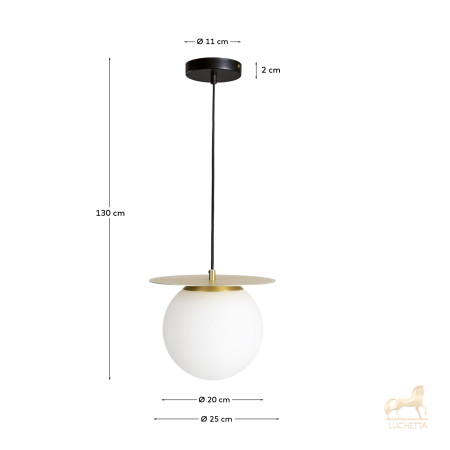 Подвесной светильник Manz латунь Подвесной светильник Manz латунь