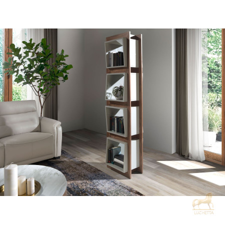 Стеллаж Equilibrio 829DP /3027 жемчужно-серый Стеллаж Equilibrio 829DP /3027 жемчужно-серый