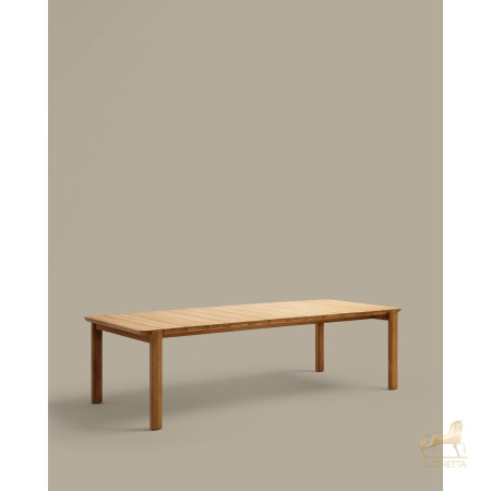 Стол Icaro из массива тикового дерева, 280 x 112 см, 100% FSC Стол Icaro из массива тикового дерева, 280 x 112 см, 100% FSC