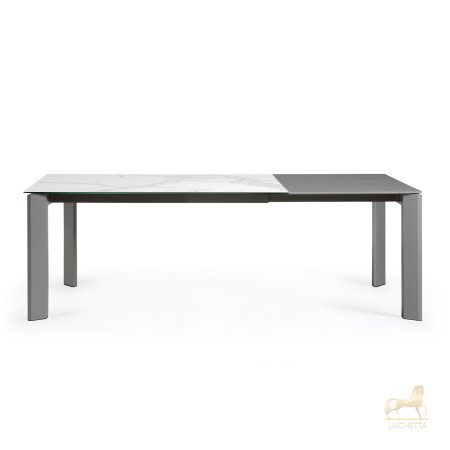 Стол Atta 160 (220) x90 антрацит, керамика Стол Atta 160 (220) x90 антрацит, керамика