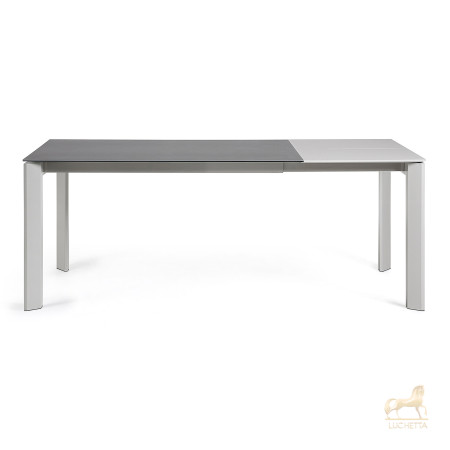 Стол Atta140 (200) x90 серый керамика Стол Atta140 (200) x90 серый керамика