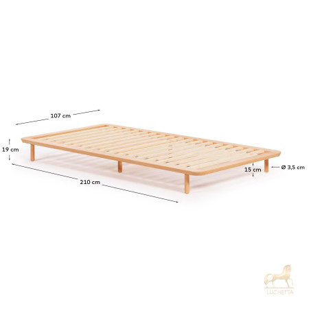 Кровать Anielle из массива ясеня 90 x 200 см Кровать Anielle из массива ясеня 90 x 200 см