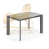 Стол Atta 120 (180) x80 антрацит, керамика Стол Atta 120 (180) x80 антрацит, керамика