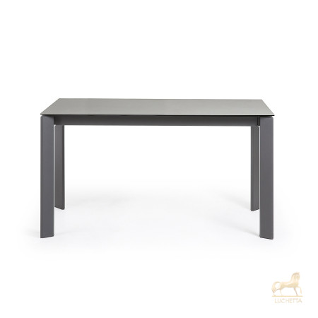 Стол Atta 140 (200) x90 антрацит, серый, керамика Стол Atta 140 (200) x90 антрацит, серый, керамика