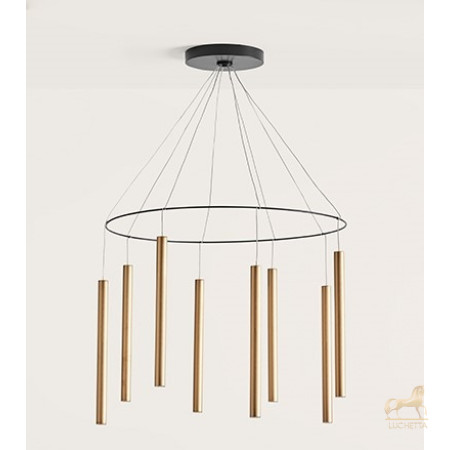 Люстра Mika Multi 8L золотой Люстра Mika Multi 8L золотой