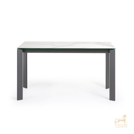 Стол Atta 140 (200) x90 антрацит, керамика Стол Atta 140 (200) x90 антрацит, керамика