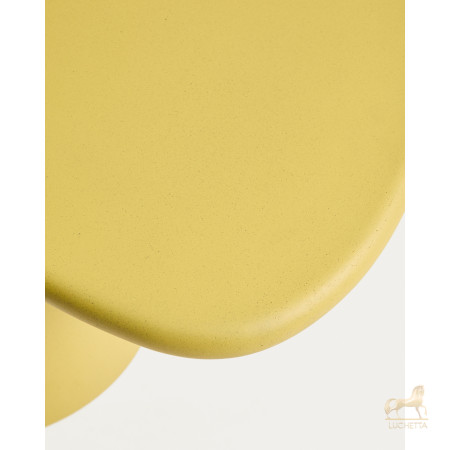 Уличный столик Macarella из горчичного бетона, 83 x 77 см Уличный столик Macarella из горчичного бетона, 83 x 77 см