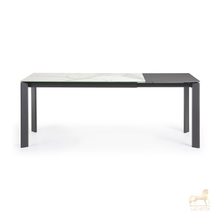 Стол Atta 140 (200) x90 антрацит, керамика Стол Atta 140 (200) x90 антрацит, керамика