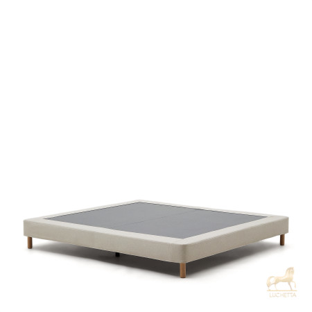 Основание кровати Ofelia со съемным чехлом бежевого цвета 150 x 200 см Основание кровати Ofelia со съемным чехлом бежевого цвета 150 x 200 см
