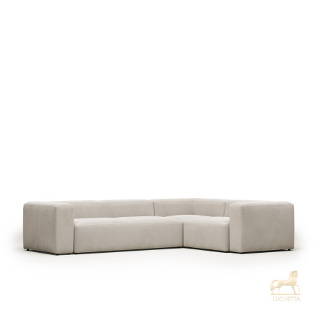 Угловой 4-х местный диван Blok 320 x 230 cm бежевый Угловой 4-х местный диван Blok 320 x 230 cm бежевый