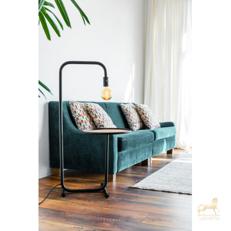 Торшер с подносом Guest черный Торшер с подносом Guest черный