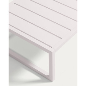 Comova Столик для улицы из белого алюминия 60 x 60 см