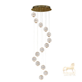 Люстра Austral LED 14L Ø50 золото