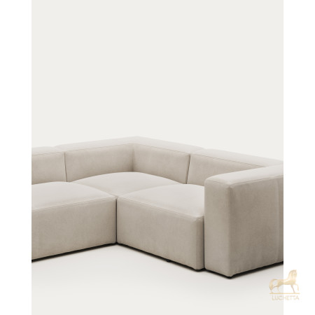 Угловой 4-х местный диван Blok 320 x 230 cm бежевый Угловой 4-х местный диван Blok 320 x 230 cm бежевый