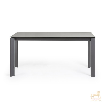 Стол Atta 160 (220) x90 антрацит керамика Стол Atta 160 (220) x90 антрацит керамика