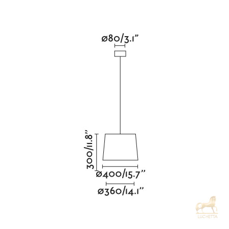 Люстра Gonga Simple бежевая Люстра Gonga Simple бежевая