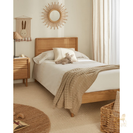 Lenon Кровать из шпона дуба для матраса 90 x 200 см Lenon Кровать из шпона дуба для матраса 90 x 200 см