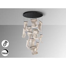 Velos Люстра 13L черная DIMABLE