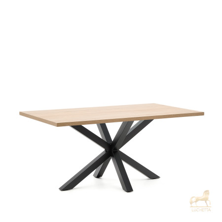 Стол Arya 160x100 черный натуральный Стол Arya 160x100 черный натуральный