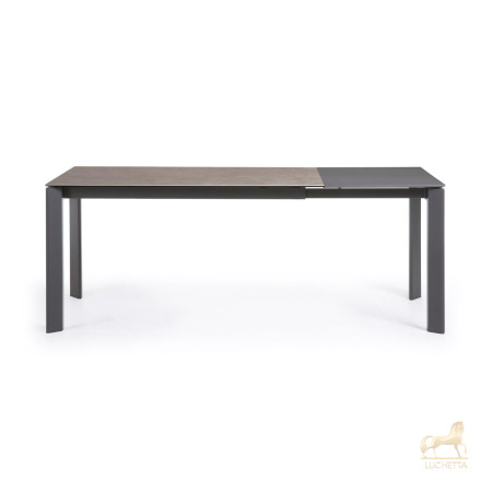 Стол Atta 140 (200) x90 графит керамика Стол Atta 140 (200) x90 графит керамика