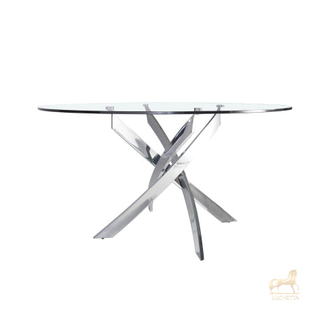 Стол обеденный F2133 /1061 стеклянный Ø110 Стол обеденный F2133 /1061 стеклянный Ø110