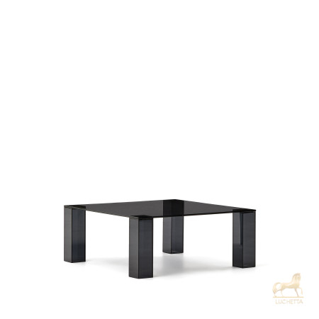 Журнальный столик Adularia из стекла темно-серого цвета 85 x 85 Журнальный столик Adularia из стекла темно-серого цвета 85 x 85